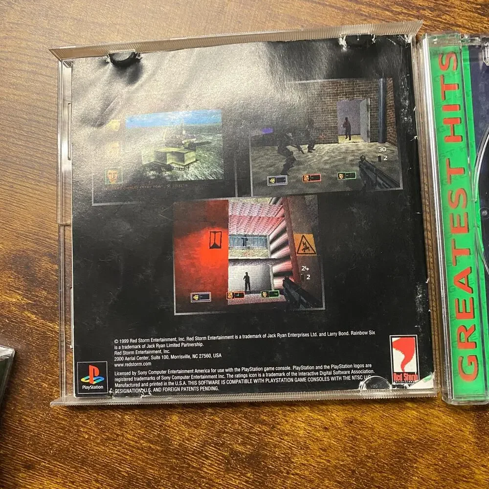 Tom Clancy's Rainbow Six (Sony PlayStation 1, 1999)